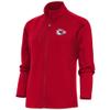 Antigua Women's Red Kansas City Chiefs Generation Full-Zip Jacket view 1