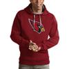 Antigua Men's Cardinal Arizona Cardinals Victory Pullover Hoodie view 1