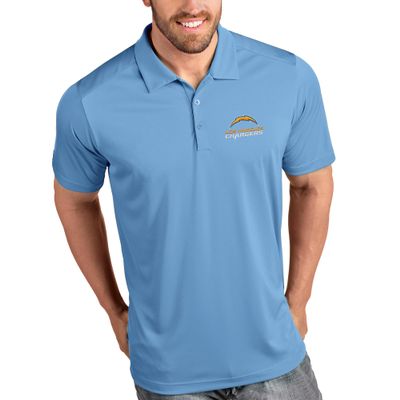Antigua Men's Powder Blue Los Angeles Chargers Tribute Polo
