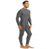 Shinsto Men's Adult Mock Neck Full Body Unitard Leotard Bodysuit Spandex Zentai Suits Costumes Grey Large view 4