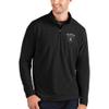 Antigua Men's Black Las Vegas Raiders Glacier Quarter-Zip Pullover Jacket view 1