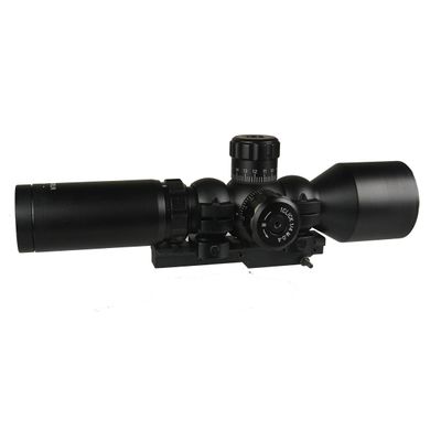 TWP Wide Angle 3-9x42 Long Eye Relief Scout Scope Rings and Combo with 4491 Rear Sight Mount