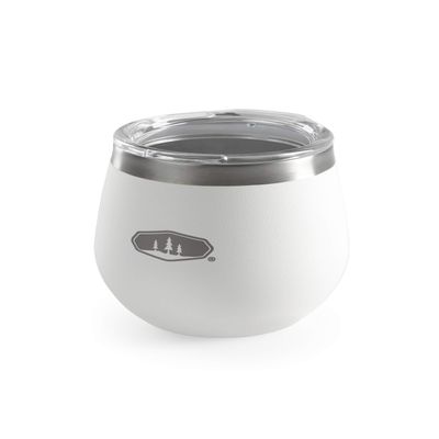 GSI Outdoors 63349 Glacier Stainless Insulated 8 fl. Oz Glass - White