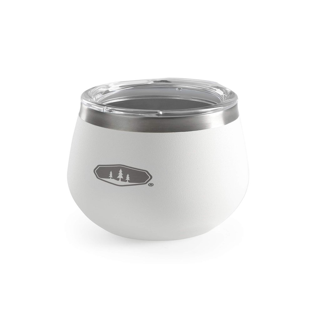 GSI Outdoors 63349 Glacier Stainless Insulated 8 fl. Oz Glass - White