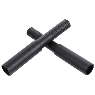 BESPORTBLE 2pcs Golf Shaft Lightweight Graphite Extension Rod for Steel Wood Shafts Threaded Design for Better Connection Golf Repair Accessory