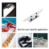 Boat Cleats Stainless Steel Boat Cleat 6 Inch 316 Stainless Steel Boat Cleats Flat Top Open Base Cleat Boat Dock Cleats 6 Inch Boat Rope Cleat Boat Mooring Cleat pack of 2 view 4