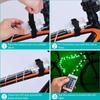 Waybelive LED Bike Frame Lights, Remote Control Bicycle Frame LED Light, 16 Color Change by Yourself, Waterproof, Super Bright to Ride at Night. Good Gift for Kids(1 Tire, Multicolor) view 2