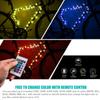 Waybelive LED Bike Frame Lights, Remote Control Bicycle Frame LED Light, 16 Color Change by Yourself, Waterproof, Super Bright to Ride at Night. Good Gift for Kids(1 Tire, Multicolor) view 4