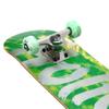 Holiday Green Tie Dye Complete Skateboard for Beginners Kids Teens Adults view 2