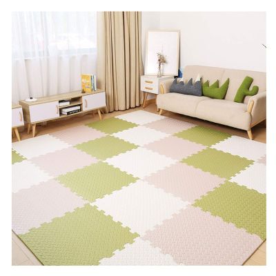 ALGFree-Foam Floor Tiles Foam Play Mat Large Baby Activity Mat for Children, Kids, Toddler Crawling Gym Yoga Sport (Color : B, Size : 30x30x1.2cm-40pcs)