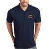 Antigua Men's Navy Chicago Bears Tribute Polo view 1