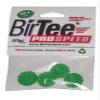 BirTee Pro Golf Tees - Size #1 (1/4") Individual Size Pack - 4 Tees Per Pack. Winter/Mat/Simulator Tees (Green) view 1