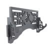 SOFIALXC Sword Holder Wall Mount Samurai Display Stand Hanger Hollow Out Pattern,1 Layer view 1