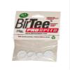 BirTee Pro Golf Tees - Size #1 (1/4") Individual Size Pack - 4 Tees Per Pack. Winter/Mat/Simulator Tees (White) view 1