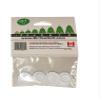 BirTee Pro Golf Tees - Size #1 (1/4") Individual Size Pack - 4 Tees Per Pack. Winter/Mat/Simulator Tees (White) view 3