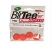 BirTee Pro Golf Tees - Size #1 (1/4") Individual Size Pack - 4 Tees Per Pack. Winter/Mat/Simulator Tees (Orange) view 1