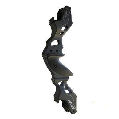 Farmington Archery 19" Atlas T6 Aluminum Machined CNC ILF Riser/Right Hand/Matte Black