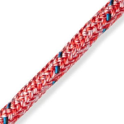 Marlow Blue Ocean Doublebraid 5/6in (8mm) - Red Marble - 60 Feet Long