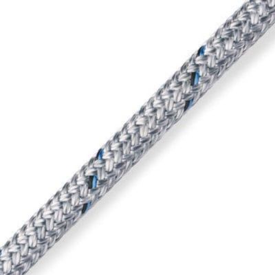 Marlow Blue Ocean Doublebraid 1/4in (6mm) - Grey Marble - 80 Feet Long