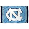 College Flags & Banners Co. North Carolina Tar Heels Court Stripes Flag and USA 3x5 Flag Set view 2