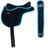 CHALLENGER 17" English Horse Polo Synthetic Treeless Lightweight Saddle Stirrups 80209TR view 1