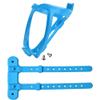 ZONKIE Bicycle Bottle Cages, Plastic Bike Bottle Holder with Cage Mounting Base (Blue) view 1