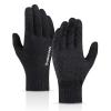 FUFU Gloves Cycling Gloves Winter, Warm Touchscreen Running Gloves for Men/Women, Non-Slip Full Finger Mountain Bike Gloves view 1