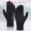 FUFU Gloves Cycling Gloves Winter, Warm Touchscreen Running Gloves for Men/Women, Non-Slip Full Finger Mountain Bike Gloves view 2