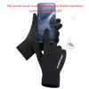 FUFU Gloves Cycling Gloves Winter, Warm Touchscreen Running Gloves for Men/Women, Non-Slip Full Finger Mountain Bike Gloves view 3