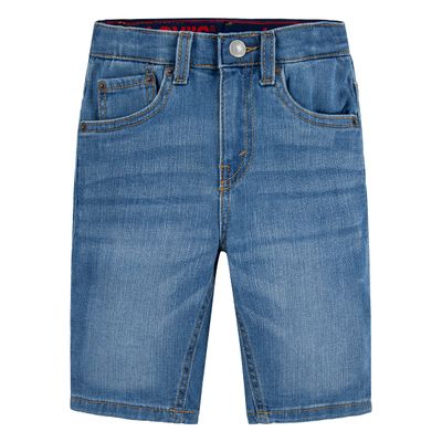 Levi's Boys' 511 Slim Fit Performance Denim Shorts, Spit Fire, 3T