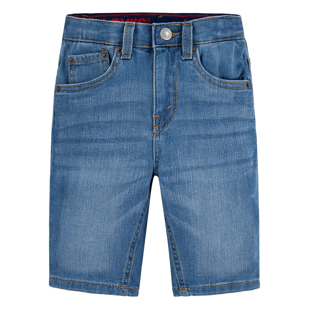 Levi's Boys' 511 Slim Fit Performance Denim Shorts, Spit Fire, 3T