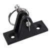 4 Pack Marine Grade Nylon Bimini Top 90Plastic Deck Hinge with Pin and Ring, 316 Stainless Steel, Free Installation Screws view 2