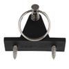 4 Pack Marine Grade Nylon Bimini Top 90Plastic Deck Hinge with Pin and Ring, 316 Stainless Steel, Free Installation Screws view 4