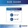 Kinship Comfort Brands Leg Protector Sleeves for Elderly Thin Skin, Sun Protection, Men and Women, Toeless Socks, 2 Pair view 2
