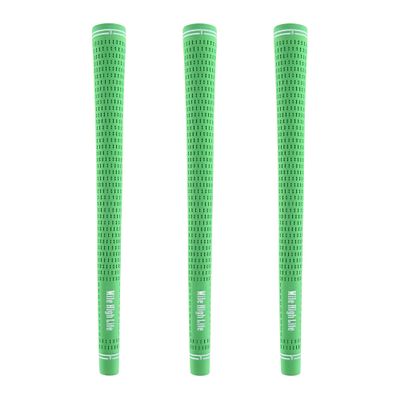 Mile High Life Golf Grips | Standard Golf Club Grips | 3 Pack or 13 Pack Golf Grips Bundle | Anti-slip Rubber Golf Grip for Men, Women, Juniors(3 Pack Green)