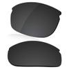 LenzReborn Polarized Lens Replacement for Oakley Commit SQ OO9086 Sunglass - Dark Black - Polarized view 1