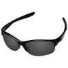 LenzReborn Polarized Lens Replacement for Oakley Commit SQ OO9086 Sunglass - Dark Black - Polarized view 2