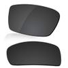 LenzReborn Polarized Lens Replacement for Oakley Canteen 2006 Sunglass - Dark Black+Silver Grey view 2