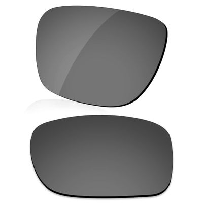 LenzReborn Polarized Lens Replacement for Oakley Drop Point OO9367 Sunglass - Bright Black - Polarized Mirrored