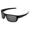LenzReborn Polarized Lens Replacement for Oakley Drop Point OO9367 Sunglass - Bright Black - Polarized Mirrored view 2