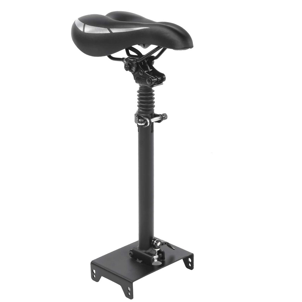 Dilwe Universal Scooter Saddle, Electric Scooter Height-Adjustable Saddle Shockproof Scooter seat for Most Electric Scooters