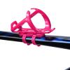 ZONKIE Bicycle Bottle Cages, Plastic Bike Bottle Holder with Cage Mounting Base (Pink) view 2