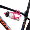 ZONKIE Bicycle Bottle Cages, Plastic Bike Bottle Holder with Cage Mounting Base (Pink) view 3