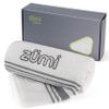 Zumi 100% Cotton Quick Dry Large Travel Towel - Soft, Thin, Compact, Highly Absorbent, Lightweight Camping Towel for Beach, Gym, Bath, Shower, Swimming, Dorm, RV - White view 1