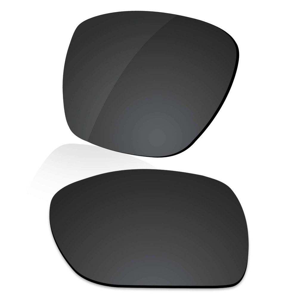 LenzReborn Polarized Lens Replacement for Oakley Catalyst OO9272 Sunglass - Dark Black - Polarized
