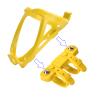 ZONKIE Bicycle Bottle Cages, Plastic Bike Bottle Holder with Cage Mounting Base (Yellow) view 2