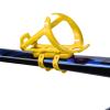 ZONKIE Bicycle Bottle Cages, Plastic Bike Bottle Holder with Cage Mounting Base (Yellow) view 3