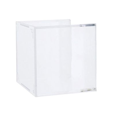 VOSAREA 1pc Transparent Acrylic Baseball Display Stand Durable Storage Case for Baseball Softball and Memorabilia Four-pronged Cradle Design for Stability for Collectors and Sports Fans