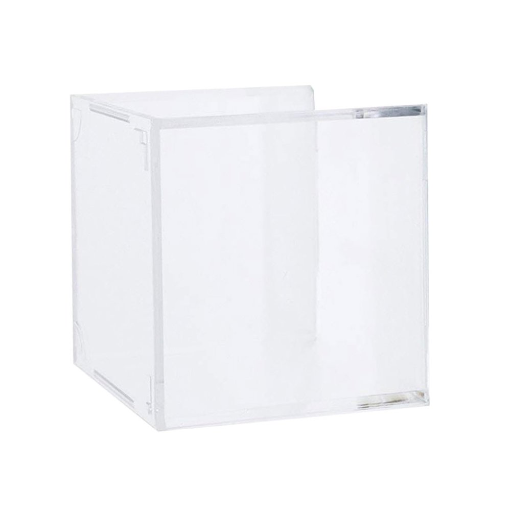 VOSAREA 1pc Transparent Acrylic Baseball Display Stand Durable Storage Case for Baseball Softball and Memorabilia Four-pronged Cradle Design for Stability for Collectors and Sports Fans