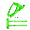 ZONKIE Bicycle Bottle Cages, Plastic Bike Bottle Holder with Cage Mounting Base (Green) view 1